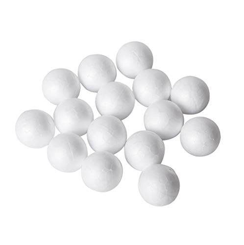 200 Foam Balls 1'' inch - Small Foam Balls - Small Styrofoam Balls - Floral Foam - Foam Craft Balls -Craft Foam- Arts and Crafts For Kids - Bulk Styrofoam Balls- 1'' Inch Styrofoam Balls (Pack of 200) - Thumbnail 5