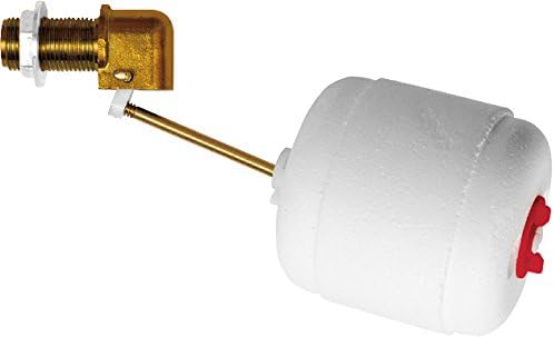 Button with Float Float Valve 3/8. GCB1, White, Estandar