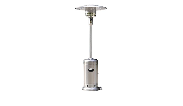 Amazon Com Woodeze Umbrella Patio Heater 7 Tall Propane 44 000 Btu Steel Garden Outdoor