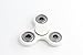 WeFidget's original EDC spinner fidget toys, fidget spinners, relieves your ADHD, anxiety, and boredom (White)