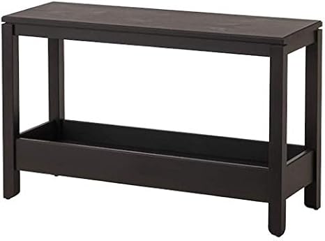 ikea havsta console table dark brown
