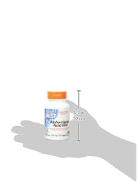 Doctor 's Best, Ácido lipóico, 0.0211644 oz, cápsulas vegetarianas, DRB-00133, 1, 1