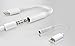 Akloh™ iPhone 7/7 Plus Earphone Headphone Adapter, Lightning to 3.5mm Audio Jack Adapter Converter