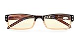 Reduces Eyestrain,Anti Blue Rays,Spring Hinge,Computer Reading Glasses Mens Womens