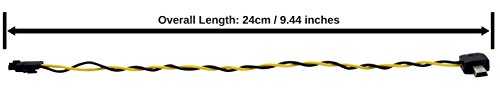 Apex RC Products 5.8Ghz Transmitter Video Output Cable for GoPro Hero 3 / Hero 4 #9517