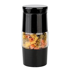 Pasta-Storage-Jars-Stainless-Steel-Cereal-Food-Container-With-Lids-Glass-Window-Kitchen-Storage-Organisation-box-Airtight-Container-for-Rice-Flour-Coffee-Tea-Sugar-Black Pasta Storage Spice Jars Stainless Steel Cereal Food Container With Lids Glass Window Kitchen Storage & Organisation box…