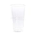 Plastic Drinking Glasses | Heavy Duty Clear Plastic Cups | Disposable Glasses | 16 oz Pint Cups - 100 Pack | Old Fashioned Tumbler Party Cups | ideal for Cocktails, Wine, Champagne, Juice. [Drinket Co