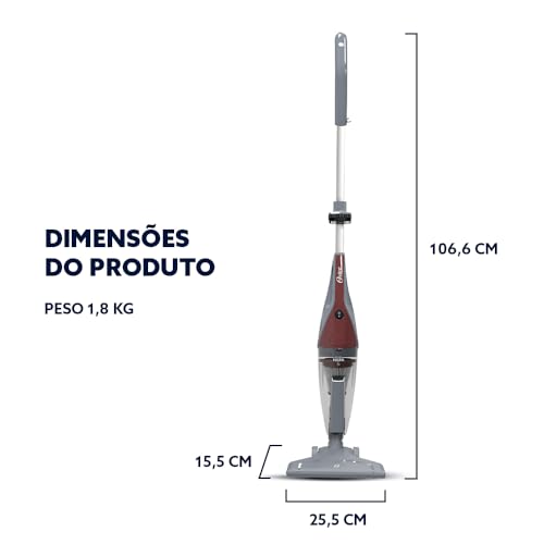 Aspirador de Pó Vertical Oster Stick 2 em 1, OASP610, 220V