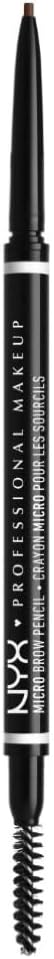 NYX Brow Essentials Micro Brow Pencil & Control Freak Clear Gel Duo Ash Brown view 4
