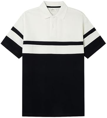 Polo Estampado Cortado/Costurado Regular
