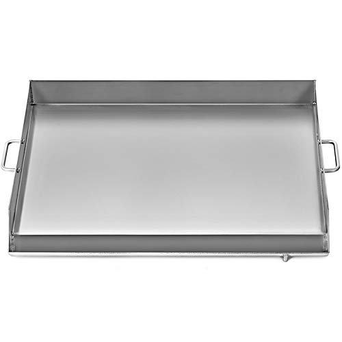 Happybuy Stainless Steel Griddle,32" X 17" Universal Flat Top