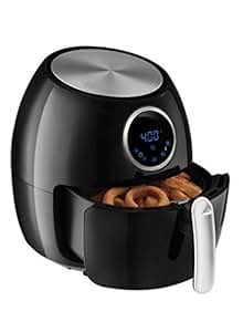 Amazon.com: Emeril Lagasse 5.3 QT XL Digital Hot Air Fryer w\/Rack, Skewers, Recipe Cards (5.3 Amazon.com: Emeril Lagasse 5.3 QT XL Digital Hot Air Fryer w\/Rack, Skewers, Recipe Cards (5.3