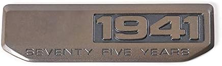 D28JD Logo emblem for rear trunk lid Tailgate trunk Zinc alloy letters sticker for J-EEP 1941 memorial Car Logo