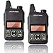2PCS Original BAOFENG UV-82 5W Walkie Talkie UHF VHF Portable Two Way Radio Ham Radio with Earpiece