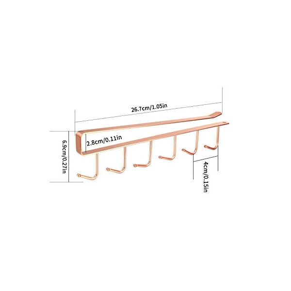 Tea-Cup-Mug-Trees-Hooks-Holder-Under-Cabinet-Hanger-Rack-Cupboard-Organizers-Hanging-Shelf-Kitchen-Storage-Organisation-for-Home-Hooks Xiaheipi Tea Cup Mug Trees Hooks Holder, Under Cabinet Hanger Rack, Cupboard Organizers Hanging Shelf, Kitchen Storage…