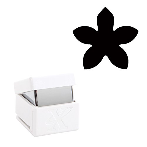 Xcut Handheld Paper Card Shape Stencil Craft Cutter - Small Palm Punch - Petal