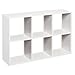 ClosetMaid 1578 Cubeicals Mini 6-Cube Organizer, White