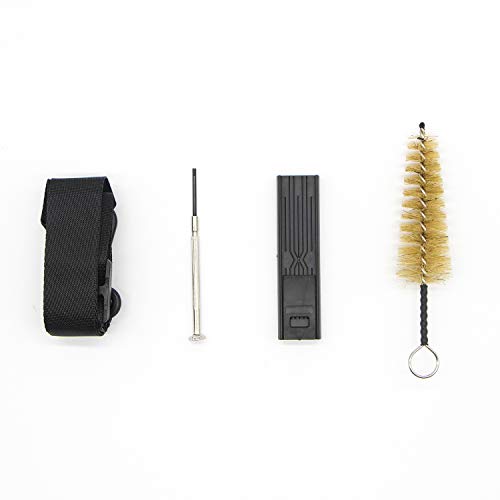 Saxophone Cleaning Care Kit - Belt Thumb Rest - Cushion Reed Case - Mouthpiece Brush - Mini Screwdriver - Cleaning Cloth