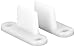 Slide-Co 161092 Nylon, By-Pass Door Floor Guide (2 Pack)