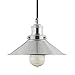 Linea di Liara Andante Farmhouse Pendant Lighting for Kitchen Island Industrial Hanging Light Fixtures Brushed Nickel Pendant Light for Kitchen Sink, UL Listed