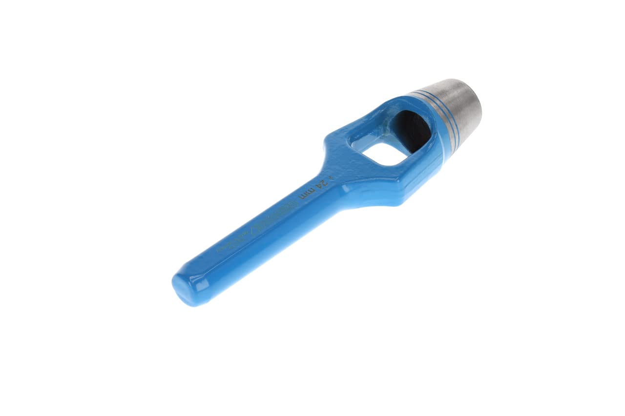 GEDORE Arc punch for soft materials, Ø 24 mm, Rubber leather gaskets fabric, Round, 170 mm long, Punch, 570024