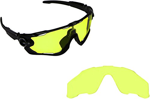 New SEEK OPTICS Replacement Lenses Oakley JAWBREAKER- HI Intensity Yellow
