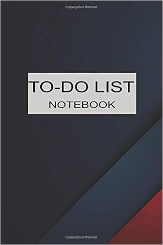 To Do List Notebook Simple To Do Lists With 3 Top Priorities Planner And Daily Task Manager With Checkboxes Notebook Organizer Black Cover Design Cassic Amazon Co Uk Wilson Robert H Books