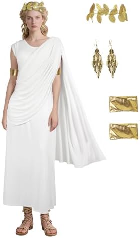 grecian cream dress Grecian Dress