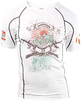 Thermal Rash Guard Samurai Men's T-Shirt White Medium
