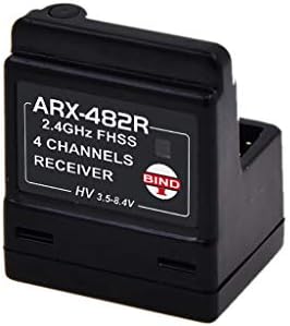 Yagii ARX-482R Compatible FH3/ FH4T 4 Channel Surface Receiver for RC Car Parts Accessories