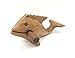 WADSUWAN SHOP Wooden Percussion 3 Piece Set Frog, Owl and Dolphin, 3 Inches,Wooden Frog Musical Instrument Wooden Owl Musical Instrument Wooden Dolphin Musical Instrument