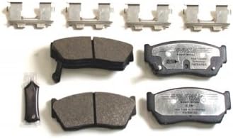 VGX BRAKES MF510K Semi-Metallic Front Pad Kit With Hardware