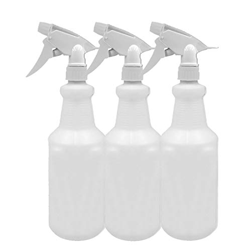 EZPRO USA 32 oz Empty Spray Bottle Plastic, Commercial Household Water