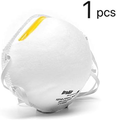 N95 FFP1 PM2.5 Anti Air Pollution Face Mask With Respirator headband Dustproof Mask Activated Carbon Filtration Exhaust Gas (1 PCS)