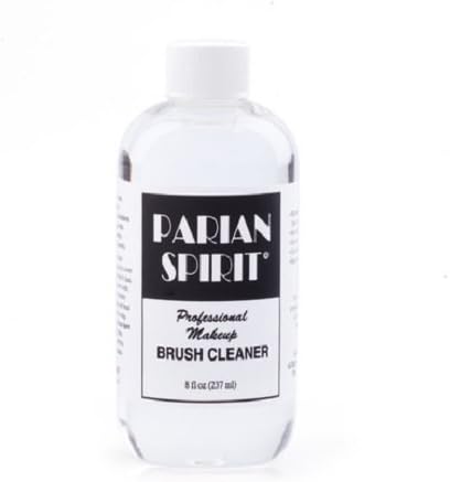 Parian Spirit Professional Makeup Brush Cleaner, PS8, 8 Fluid Ounce
