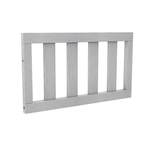 Little Seeds Finch Toddler Rail, Conversion Kit for Crib, Rustic Gray