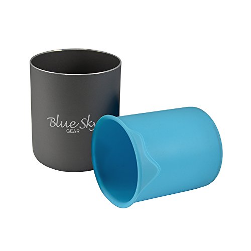 Blue sky gear double up cup, blue