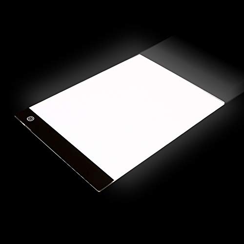 image for LAMPTOP A4 LED Light Pad Light Board Stand Holder and 30 Pieces Diamon