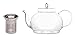 Tea Beyond Tea Gift Blooming Flower Tea Gift Set 45 Oz / 1330 ml Glass Tea Pot and Fab Flowering Tea 12 Tea flower Iced Or Hot Loose Leaf Green Tea