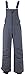wantdo Men's Winter Insulated Ski Pants Waterproof Snow Bibs Cargo Overalls