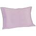 Spasilk Pure Silk Pillowcase, Charmeuse Silk Pillowcase, Hypoallergenic Pillowcase, Queen Sized, Lavender