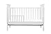 Davinci Lila 3-in-1 Upholstered Convertible Crib in White with Oatmeal Fabric, Greenguard Gold Certified