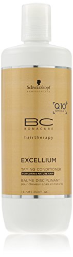 BC Bonacure EXCELLIUM Taming Conditioner with Q10+ Omega-3, 33.81-Ounce