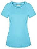 BEPEI Womens Short Sleeve Sport Workout Activewear Casual Top Running Yoga Shirt