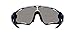 Oakley Mens Jawbreaker Sunglasses (OO9290) Blue/Silver Plastic - Polarized - 31mm