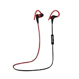 APG (Portable Heaphone Case Included) Sport Style Lightweight & Sweatproof Wireless Bluetooth Stero Headset Earphone Headphone for Smartphone Phone, Pad