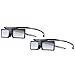 (Pack of 2) Samsung SSG-4100GB Bluetooth 3D Active Glasses Battery Operated - Black