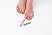 STOCKING STUFFERS for Men & Women! Pro Quality Nail Clippers - Razor Sharp Finger & Toe Nail Set - Bonus Fingernail and Toenail File - Best Quality Stainless Steel Kit (2 Pack :-)