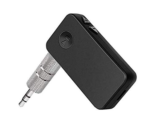 Bluetooth Receiver, YiMiky Portable Mini Rechargeable Audio Receiver Car Kit 3.5mm Bluetooth 3.0 Receiver Stereo Audio A2DP Music Transmitter Adapter for TV DVD Car MP3 MP4-A05