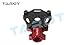 Tarot CNC Aluminum & Carbon Fiber 16mm Vibration Isolating Anti-shock Suspended Motor Mount Holder Red TL68B33